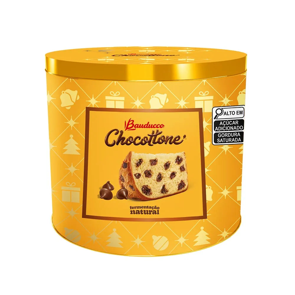 Chocottone Lata Bauducco 750g | 6 unidades